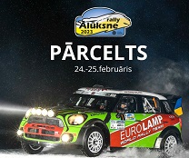 Rally "Alūksne" has been postponed to February 24-25, 2023.