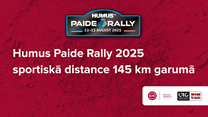 Humus Paide Rally 2025 sportiskā distance 145 km garumā
