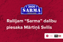 Rallijam "Sarma" dalību piesaka Mārtiņš Svilis