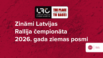 Zināmi Latvijas Rallija čempionāta 2026. gada ziemas posmi