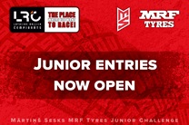 Registration for the Mārtiņš Sesks MRF Tyres Junior Challenge program has begun
