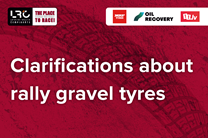 Clarifications about rally gravel tyres