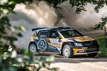 Hermanis/Veilands triumfē rallijsprintā Radex Talsi