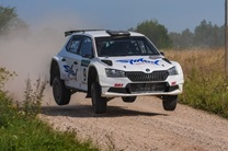 Kristaps Sarma: Ceru, ka nākamajos rallijos varēšu turpināt braukt ar šo auto
