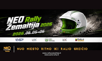 NEO Rally Žemaitija 2026: the season starts with a new name and an even stronger pace